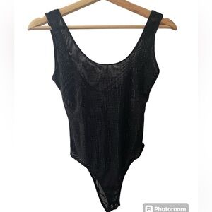 SPARKLY SHEER BODYSUIT
